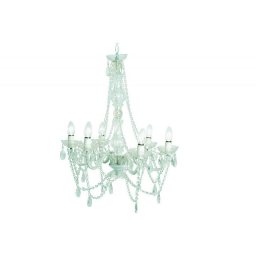 KARE DESIGN - Lustre Baroque Transparent 6 Bras Crystal KARE DESIGN  - Suspensions, lustres