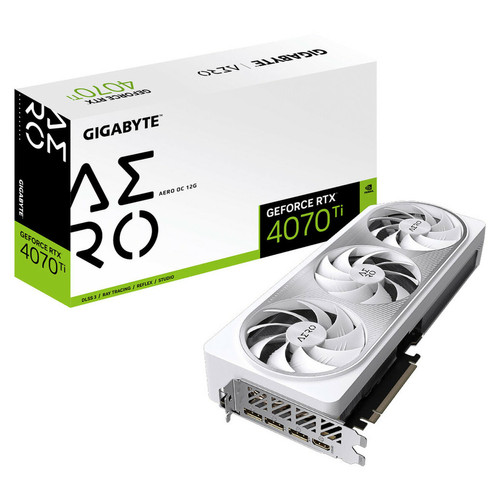 Gigabyte - GeForce RTX 4070 Ti AERO OC 12Go Gigabyte - NVIDIA GeForce RTX 40 Composants