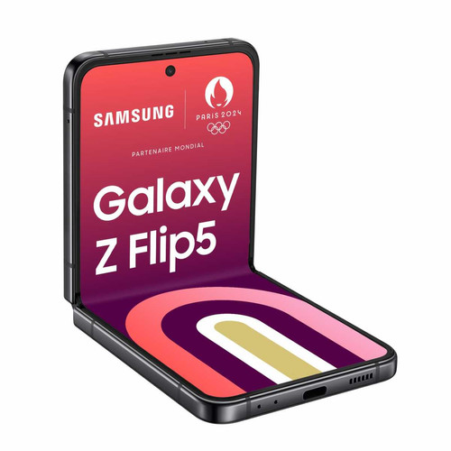 Samsung - Galaxy Z Flip5 - 8/256 Go - 5G - Graphite Samsung  - Bonnes affaires Samsung