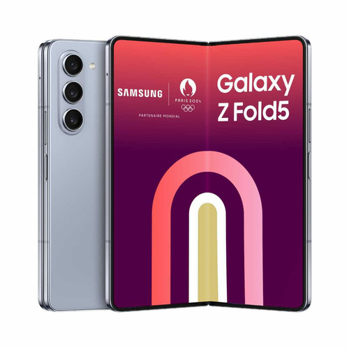 Samsung - Galaxy Z Fold5 - 12/256 Go - 5G - Bleu Samsung - Fête des mères - Maman High-Tech