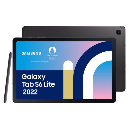 Samsung - Galaxy Tab S6 Lite - 64 Go - Wifi + 4G - Oxford Gray Samsung - Fête des mères - Maman High-Tech