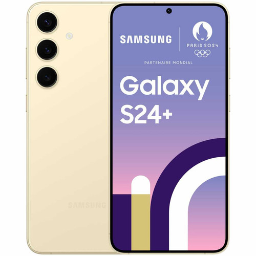 Samsung - Galaxy S24+ - 5G - 12/512 Go - Crème Samsung  - Samsung Galaxy AI