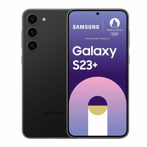 Samsung - Galaxy S23+ - 8/512 Go - Noir Samsung - Smartphone paiement en plusieurs fois Téléphonie