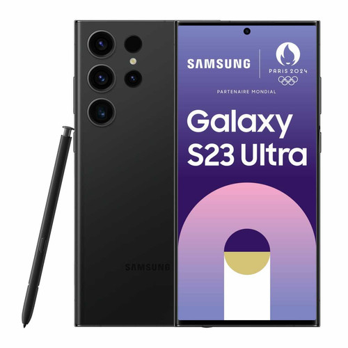Samsung - Galaxy S23 Ultra - 8/256 Go - Noir Samsung - Bonnes affaires Black Friday Smartphone