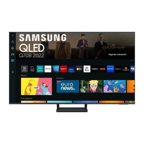 Samsung - SAMSUNG 65Q70B TV QLED 4K UHD 65'' (163 cm) Smart TV - 4x HDMI 2.1 Samsung  - Bonnes affaires TV, Télévisions