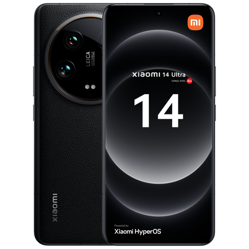 XIAOMI - Xiaomi 14 Ultra conçu avec Leica - 16/512Go - 5G/Wi-fi7 - Noir XIAOMI  - Bonnes affaires Xiaomi