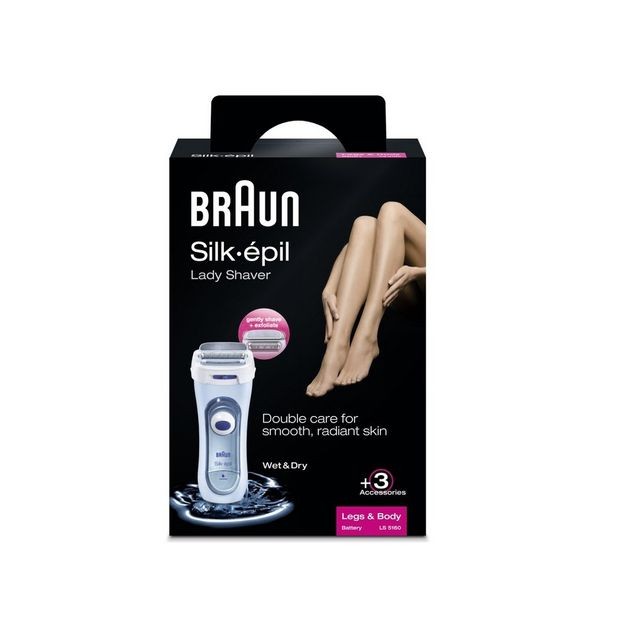 Braun - Rasoir féminin LS 5160 Wet&Dry Braun  - Beauté et bien-être Electroménager