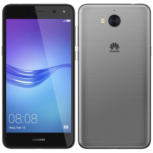 Smartphone Android Huawei Y6 2017 - Gris